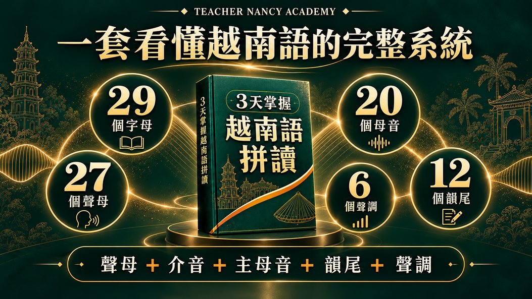 三天掌握越南語拼讀 — ảnh 3